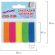 Закладки клейкие неоновые ЮНЛАНДИЯ, 45х12 мм, 100 штук (5 цветов х 20 листов), на пластиковом основании, 111354