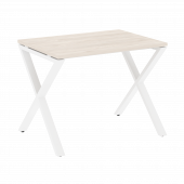 Loft Стол рабочий VR.L-SRX-1.7 Денвер светлый/Белый металл 980*720*750 Loft Стол рабочий VR.L-SRX-1.7 Денвер светлый/Белый металл 980*720*750