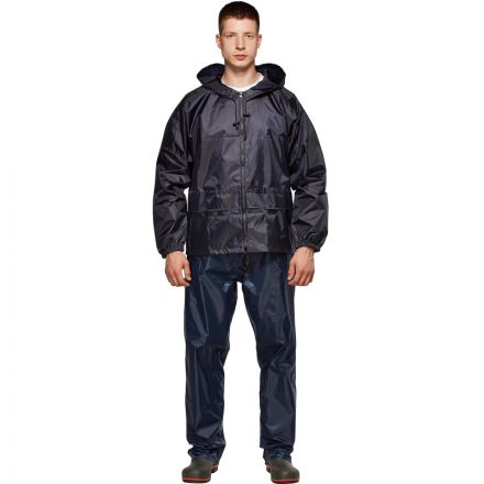 Куртка-ветровка Лидер т. синяя  XL (56-58)