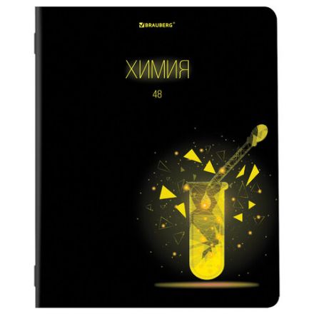 Тетради предметные, КОМПЛЕКТ 12 ПРЕДМЕТОВ, 48 листов, глянцевый УФ-лак, BRAUBERG, "DARK", 404028
