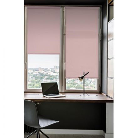 Рулонная штора SKR_ Лайт цвет нюдовый 100х160см,арт. 7682100160