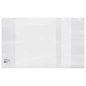 Обложка ПЭ со штрихкодом для тетрадей и дневников, С ЗАКЛАДКОЙ, ПЛОТНАЯ, 140 мкм, 210х350 мм, прозрачная, ПИФАГОР, 229370