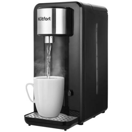 Термопот на 2,5 литра, 1 режим подачи воды, KITFORT KT-2504, 2600 Вт, 1 температурный режим, пластик, черный, КТ-2504 Термопот на 2,5 литра, 1 режим подачи воды, KITFORT KT-2504, 2600 Вт, 1 температурный режим, пластик, черный, КТ-2504