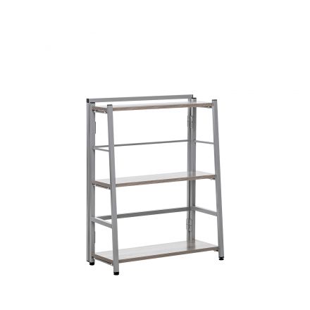 Стеллаж раскладной Leset Пако 800 трапеция, Серый