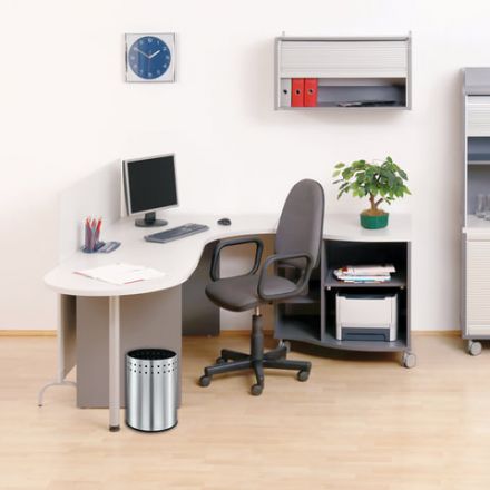 Урна-корзина для мусора 7 литров "Bionic", МАТОВАЯ, перфорированная, LAIMA, 232267 Урна-корзина для мусора 7 литров "Bionic", МАТОВАЯ, перфорированная, LAIMA, 232267