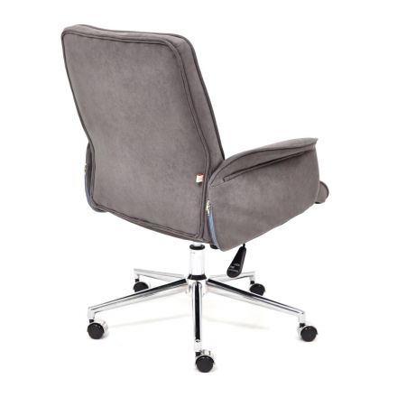 Кресло YORK флок , серый, 29