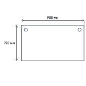 Стол ONIX-П П на металлокаркасе O.MP-SP-1.7 аттик дуб/антрацит Ш980 Стол ONIX-П П на металлокаркасе O.MP-SP-1.7 аттик дуб/антрацит Ш980