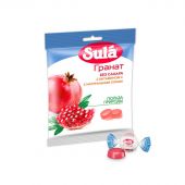 Леденцы Sula Гранат без сахара, 60г Леденцы Sula Гранат без сахара, 60г