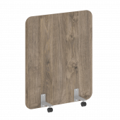 R-line Перегородка на металлических опорах, на роликах DP.R-100-120 Тиквуд тёмный/Серый металл 1000*18*1200 R-line Перегородка на металлических опорах, на роликах DP.R-100-120 Тиквуд тёмный/Серый металл 1000*18*1200