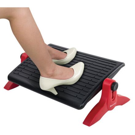 Подставка для ног BRAUBERG офисная, 45х32 см, регулируемые высота и угол наклона, черная, 531489 Подставка для ног BRAUBERG офисная, 45х32 см, регулируемые высота и угол наклона, черная, 531489