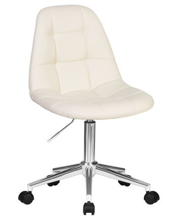 Офисное кресло для персонала DOBRIN MONTY, кремовый