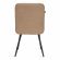 Стул обеденный Medeo велюр, 47х56х89, бежевый/черный, (Porsche 5)