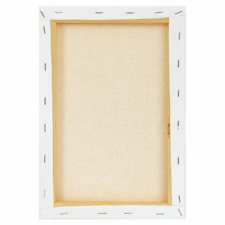 Холсты на подрамнике BRAUBERG ART CLASSIC, НАБОР 3 шт., 380 г/м2, 100% хлопок, среднее зерно, 191655