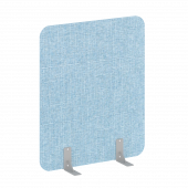 R-line soft Перегородки на металлических опорах на фетровых подпятниках AP.F-80-120 Romeo 09/Серый металл 800*18*1200