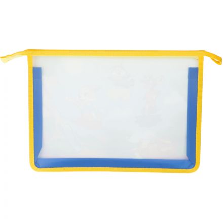 Папка для тетрадей №1School Шустрики А4 на молнии,пласт.,ПТ-813