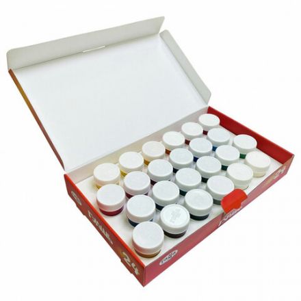 Гуашь ГАММА "Мультики", 24 цвета по 20 мл, картонная упаковка, 81220201 Гуашь ГАММА "Мультики", 24 цвета по 20 мл, картонная упаковка, 81220201