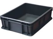 Ящик 400х300х120 сплошной, с внешней ручкой серый Ящик 400х300х120 сплошной, с внешней ручкой серый