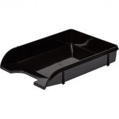 Лоток для бумаг горизонтальный Attache Loft HDF черный