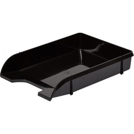 Лоток для бумаг горизонтальный Attache Loft HDF черный