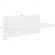 Полка Мебель для дома IN  навесная Homeoffice 502x200x184 Белый