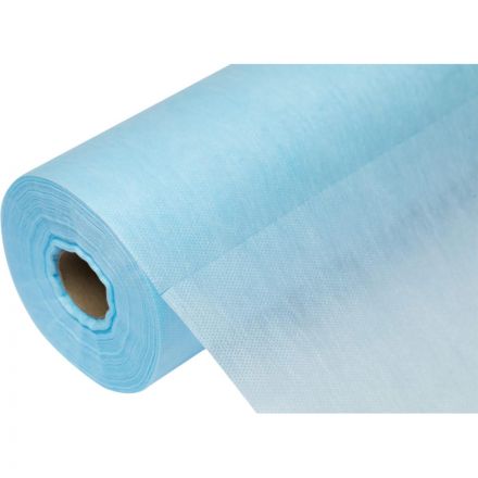 Простыня в рулоне 70х80, голубой (200шт/рул), пл.20, спанбонд, А1, 12722