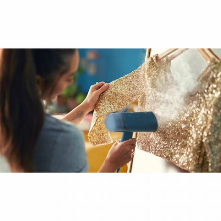 Отпариватель ручной PHILIPS STH3000/20, 1000 Вт, 20 г/мин, резервуар 0,1 л, 1 режим, синий