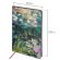 Блокнот А5 (143x210 мм), BRAUBERG VISTA "Claude Monet", под кожу, гибкий, срез фольга, 80 л., 112058