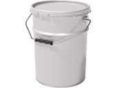 Ведро металл 5л. с крышкой-корона цв. белый Ведро металл 5л. с крышкой-корона цв. белый