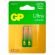 Батарейки КОМПЛЕКТ 2 шт., GP Ultra G-Tech, AAA (LR03, 24А), алкалиновые, мизинчиковые, 24AUA21-2CRSBC2