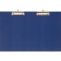 Папка-планшет Attache A3 горизонтальный, с двумя зажимами синий