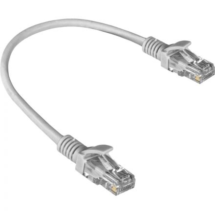 Патч-корд ExeGate UTP-RJ45-RJ45-5e-0,3M-LSZH-GY, cat.5e, 0.3м <EX286375RUS