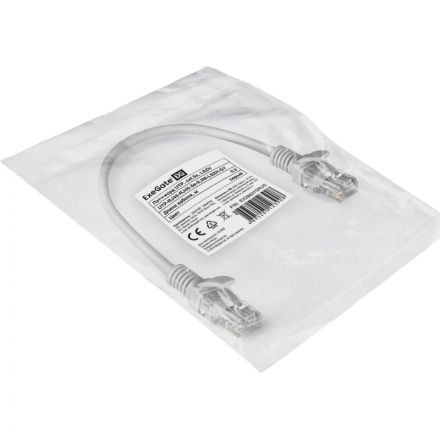 Патч-корд ExeGate UTP-RJ45-RJ45-5e-0,3M-LSZH-GY, cat.5e, 0.3м <EX286375RUS