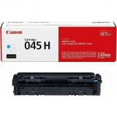 Картридж лазерный Canon 045 H C 1245C002 голубой оригинальный повышенной емкости