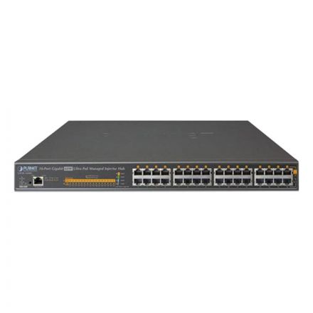 Модуль Planet PoE хаб 16-Port Gigabit 60W, 600W (UPOE-1600G)