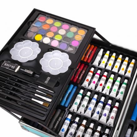 Набор ЮНОГО ХУДОЖНИКА "КОСМОС" для рисования и творчества в кейсе ЮНЛАНДИЯ, 165 предметов, 665671 Набор ЮНОГО ХУДОЖНИКА "КОСМОС" для рисования и творчества в кейсе ЮНЛАНДИЯ, 165 предметов, 665671