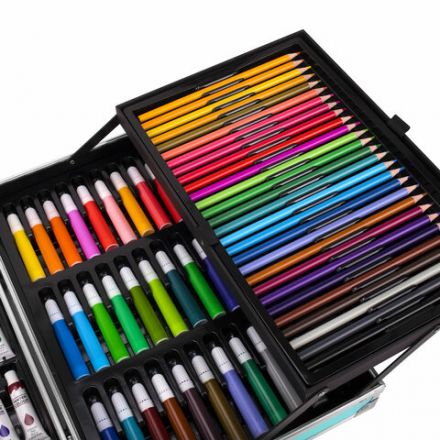 Набор ЮНОГО ХУДОЖНИКА "КОСМОС" для рисования и творчества в кейсе ЮНЛАНДИЯ, 165 предметов, 665671 Набор ЮНОГО ХУДОЖНИКА "КОСМОС" для рисования и творчества в кейсе ЮНЛАНДИЯ, 165 предметов, 665671