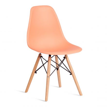 Стул Tetchair CINDY (EAMES) (mod. 1801) дерево бук/металл/сиденье пластик, 45x51x82 см, Orange (Оранжевый) Стул Tetchair CINDY (EAMES) (mod. 1801) дерево бук/металл/сиденье пластик, 45x51x82 см, Orange (Оранжевый)