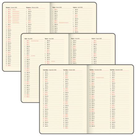Еженедельник датированный 2026, БОЛЬШОЙ ФОРМАТ 210х297 мм, А4, BRAUBERG "Iguana", под кожу, синий, 117155