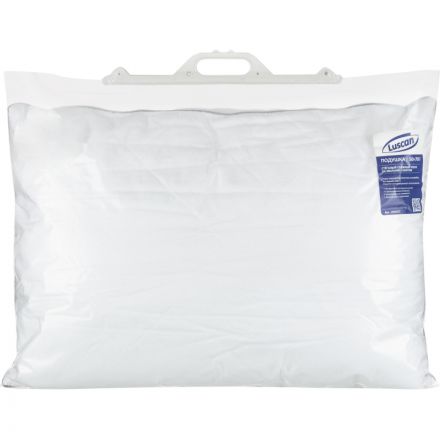 Подушка 50х70 стег.съем.чехол на мол.,кант,600г(холлофайбер/микрофибра),бел Подушка 50х70 стег.съем.чехол на мол.,кант,600г(холлофайбер/микрофибра),бел