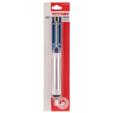 Экстрактор припоя вакуумный (оловоотсос) REXANT FD-7053 (12-0202)