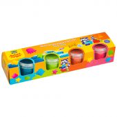 Песок для лепки Мульти-Пульти "Приключения Енота", 4 ярких цвета, 560г, формочка Песок для лепки Мульти-Пульти "Приключения Енота", 4 ярких цвета, 560г, формочка