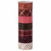 Клейкие WASHI-ленты для декора ОТТЕНКИ КРАСНОГО, 15 мм х 3 м, 7 цветов, рисовая бумага, ОСТРОВ СОКРОВИЩ, 661705 Клейкие WASHI-ленты для декора ОТТЕНКИ КРАСНОГО, 15 мм х 3 м, 7 цветов, рисовая бумага, ОСТРОВ СОКРОВИЩ, 661705