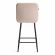 Полубарный стул  Medeo/Медео велюр, бежевый, 7, 42х56х102 см