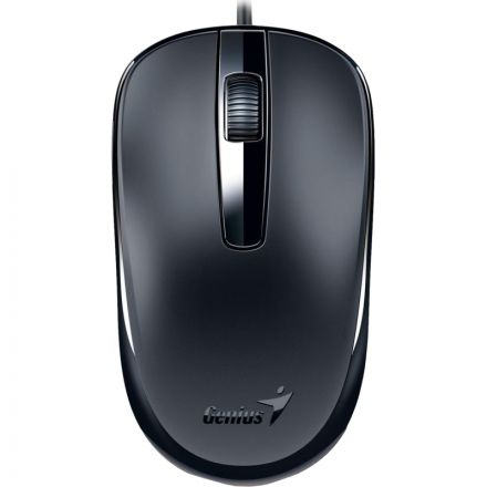 Мышь компьютерная Genius DX-120, Optical, USB, 1000dpi, Black, 31010010400