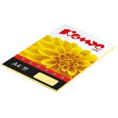 Бумага цветная Комус Color (слоновая кость пастель), 80г, А4, 50 л.