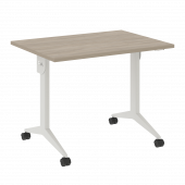 X-Pull Стол складной мобильный X.M-1.7 Дуб аттик/Белый металл 980*720*753
