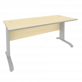 Riva Metal-L Стол письменный ПЛ.СП-4 Клён металлик/Тёмно-серый металл 1600*720*750 Riva Metal-L Стол письменный ПЛ.СП-4 Клён металлик/Тёмно-серый металл 1600*720*750