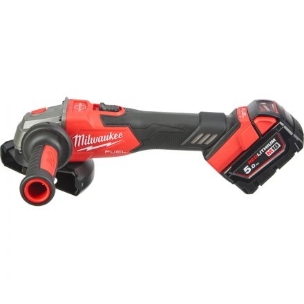 Шлифмашина угловая акк.Milwaukee M18 FSAG125XB-502X FUEL (Li-Ion 5 Ач)