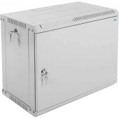 Шкаф настенный телеком. ЦМО разб. 9U (600х350) дверь металл (ШРН-Э-9.350.1)