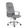 Кресло офисное "Бостон", CH-277, хром, ткань, серый (M-02)